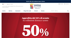 Desktop Screenshot of marinamilitare-sportswear.com